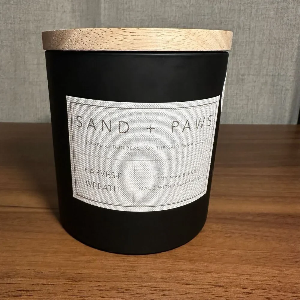 25oz Sand + Paws Fall Corgi Candle